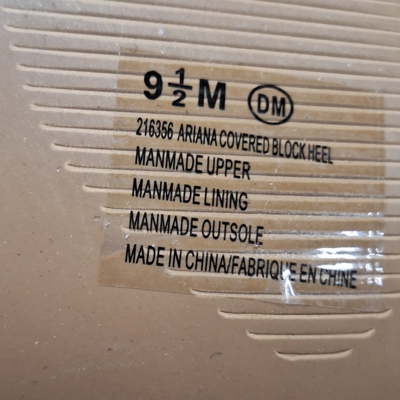 Ariana NEW Black SuperCush Gladiator Open Toe Woven Stacked Chunky Heel Shoe 9.5 - Picture 11 of 11